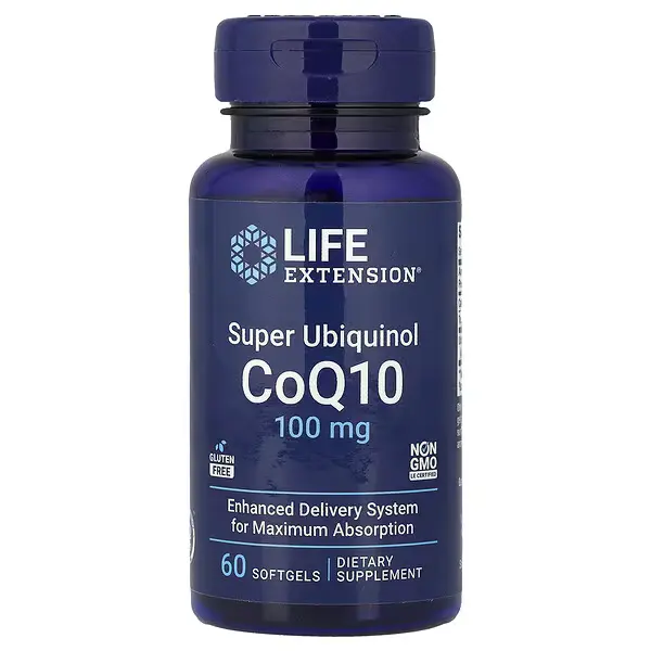 Life Extension Super Ubiquinol CoQ10 100 mg – opakowanie produktu